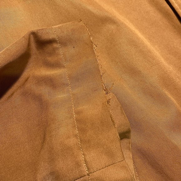 Orvis Signature Collection Brown Trench Coat - Picture 13 of 15